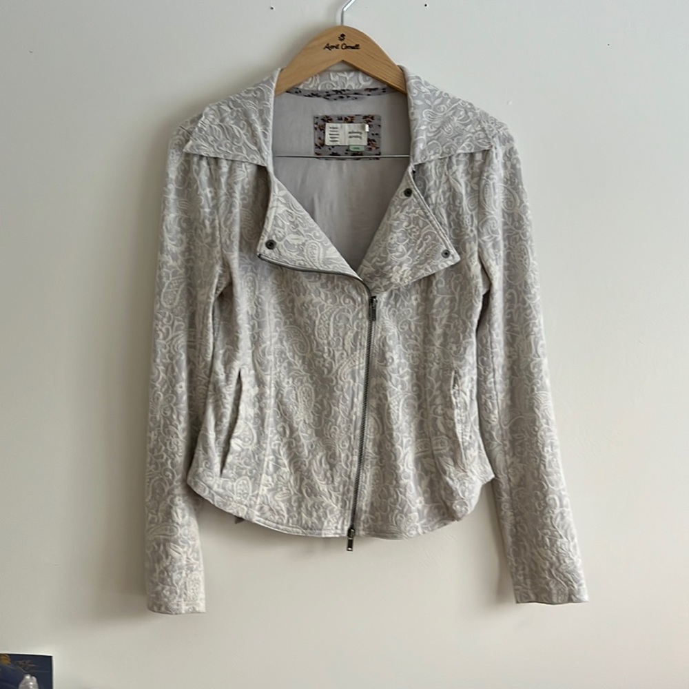 Anthropologie Motorcycle Style Jacket